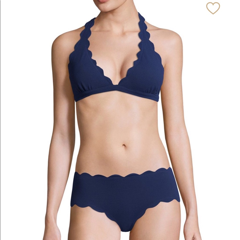 NWT Marysia Navy Bikini (top: Med, bottom: Large)